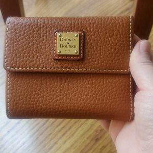 Dooney and Bourke Pebble Grain Flap Wallet